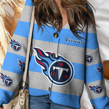 TEN x NFL Cardigan Sweatshirt With Button  DatND DVT