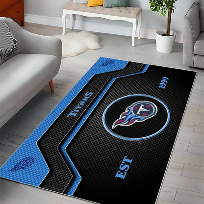 TEN x NFL Modern Sports Living Room Rug DatND DVT
