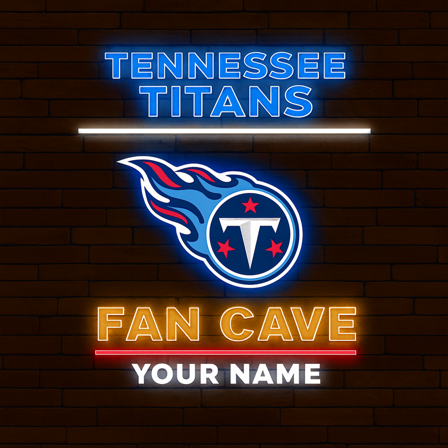 TEN x NFL PREMIUM LED LIGHT WALL DECOR DATND TANTD