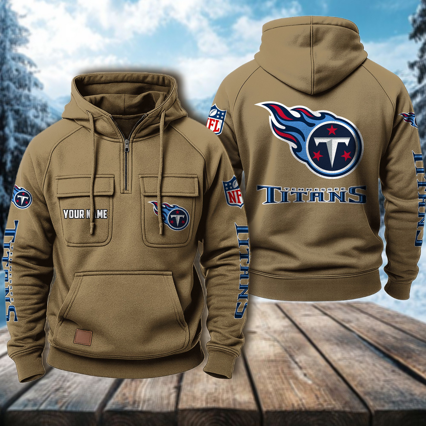 TEN x NFL Premium Hoodie DATND TANTD