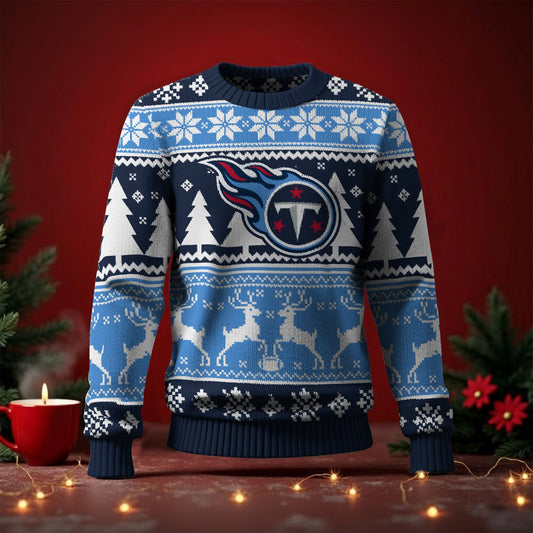 TEN x NFL Premium Ugly Christmas Sweater DatND DVT