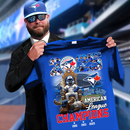 TOR 2025 American League Champions 2D Shirt V1 DatND DVT