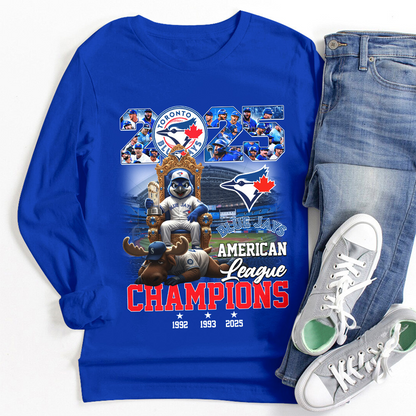 TOR 2025 American League Champions 2D Shirt V1 DatND DVT