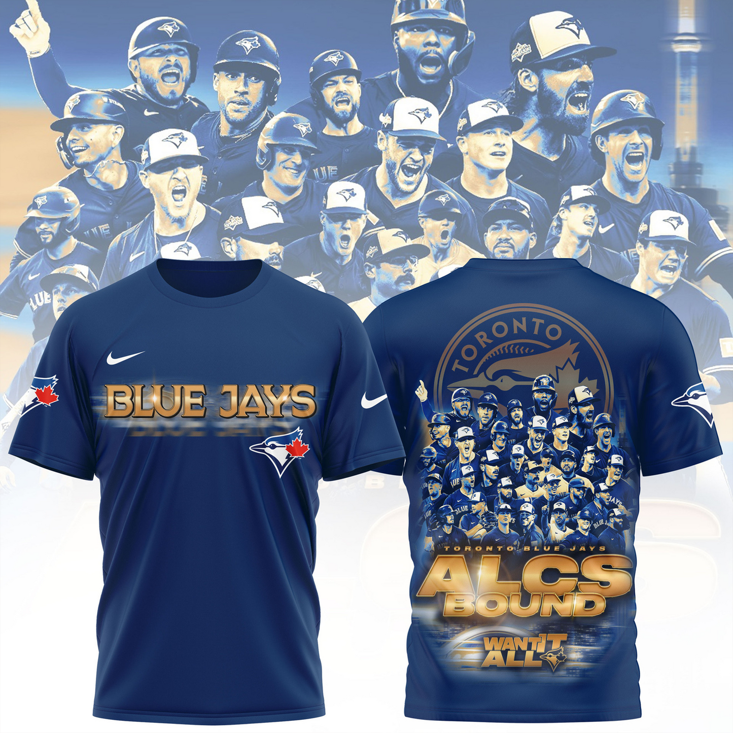 TOR 2025 American League Champions 3D Shirt V3 DatND DVT
