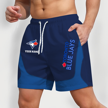 TOR x MLB Team Special Short Pants For Men Custom Name Gifts DATND TANTD