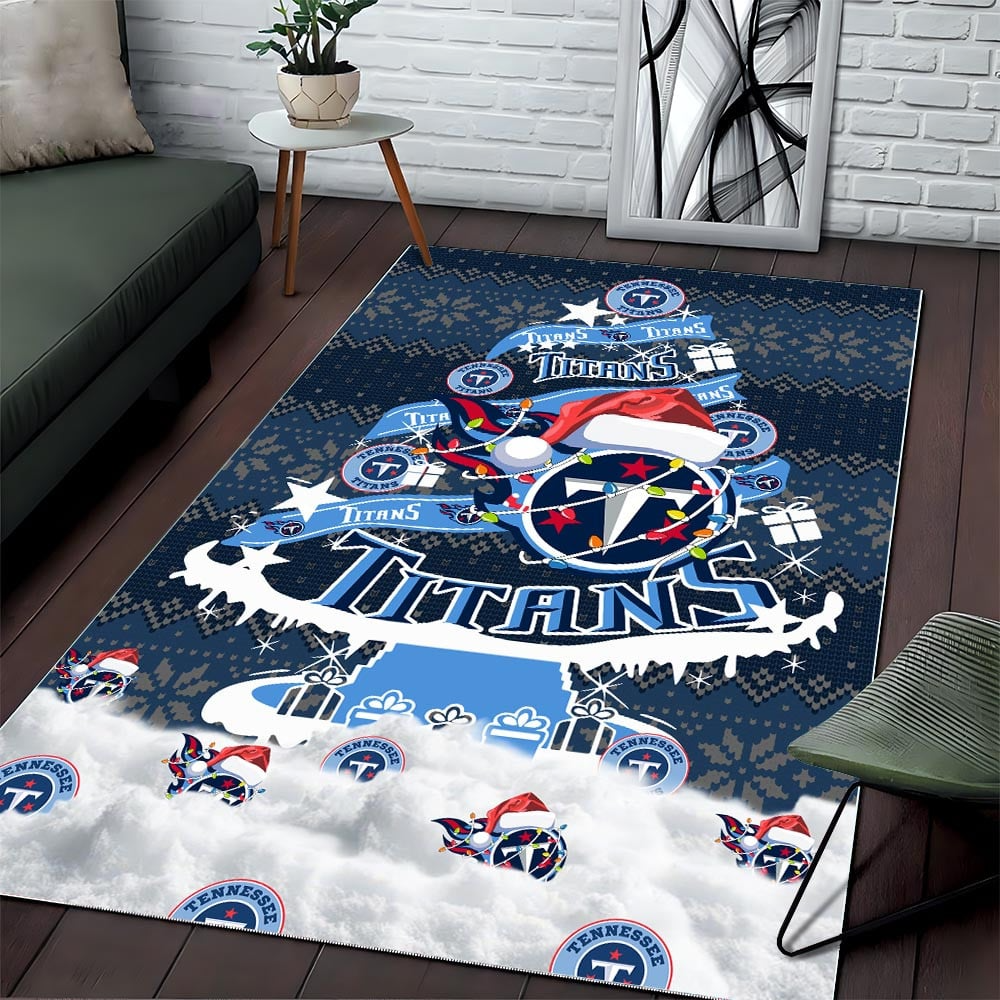 TT NFL Chrismas Carpet Rug DDT NTL