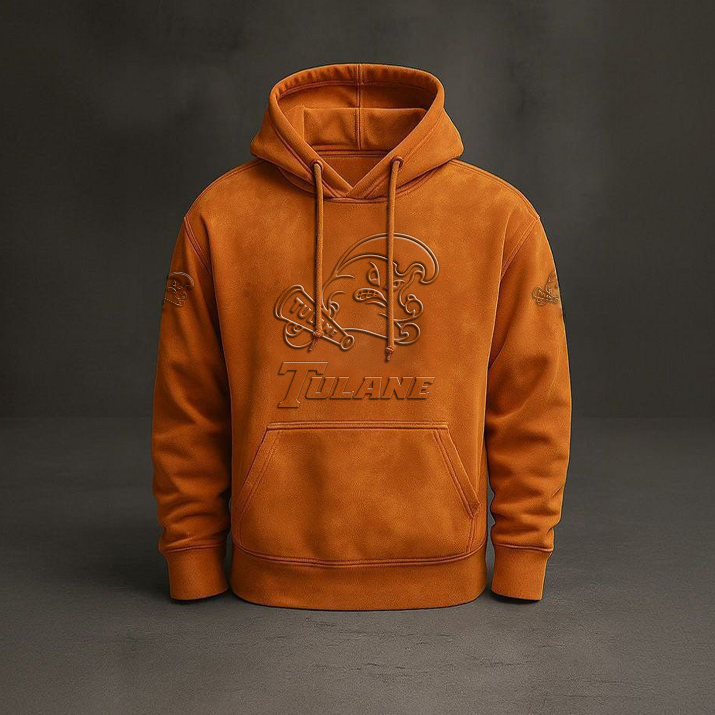 TULN Embossed Hoodie DatND DVT