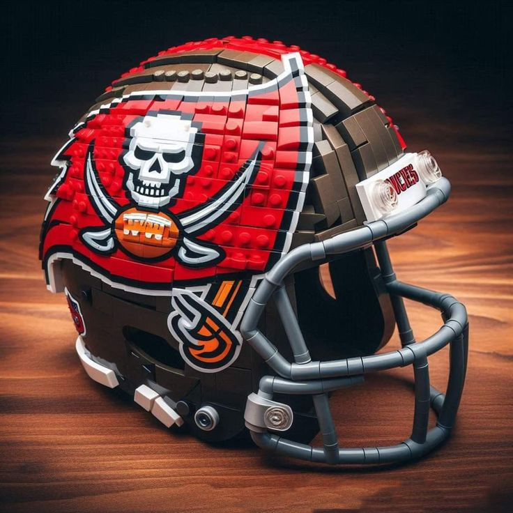 NFL Teams Helmets Armed With LEGO-Like Blocks DDT CTND KAN