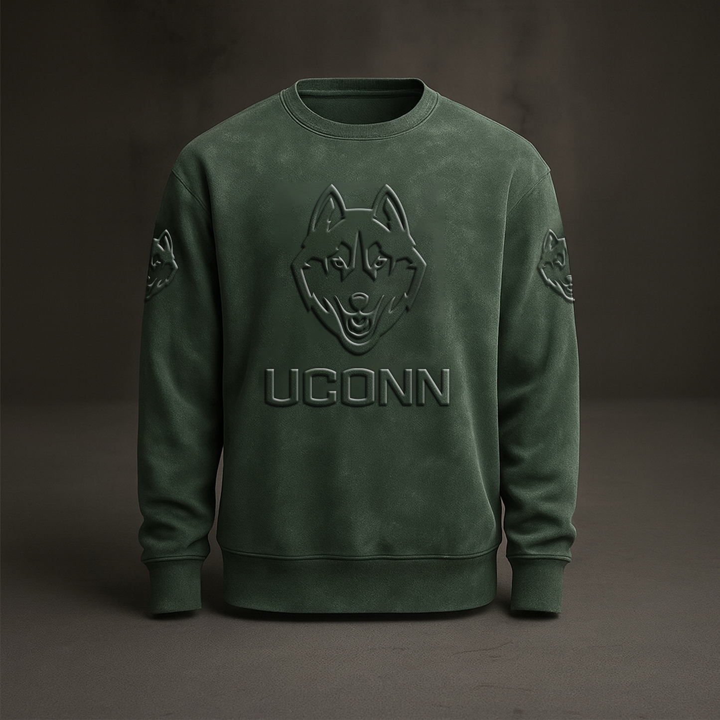 UCONN Embossed SweatShirt DatND DVT