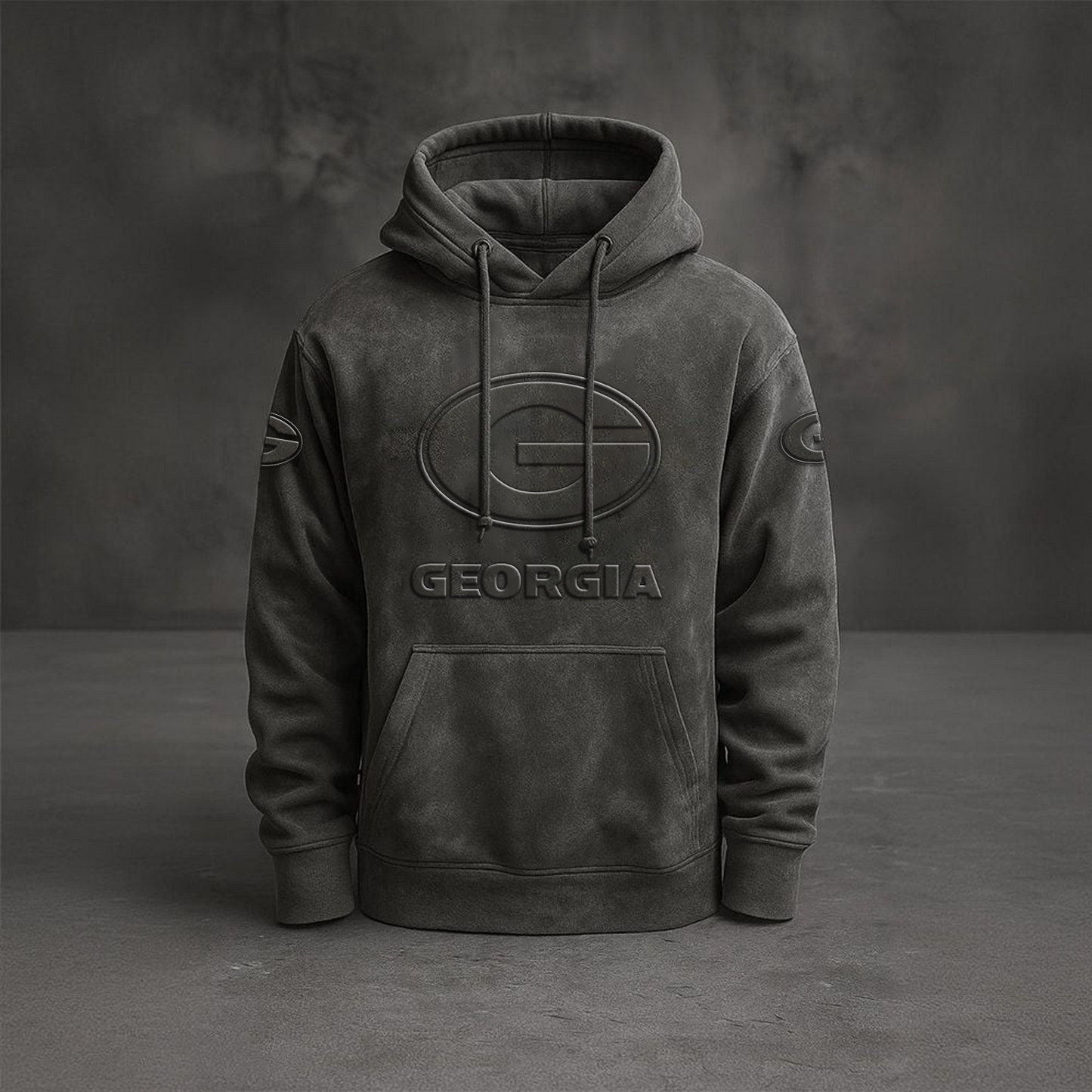 UGA Embossed Hoodie DatND DVT