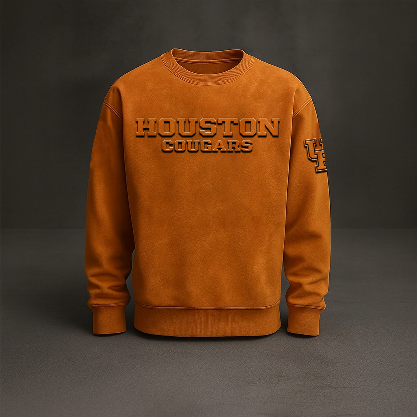 UH x NCAA Embossed Sweat Shirt DATND TANTD