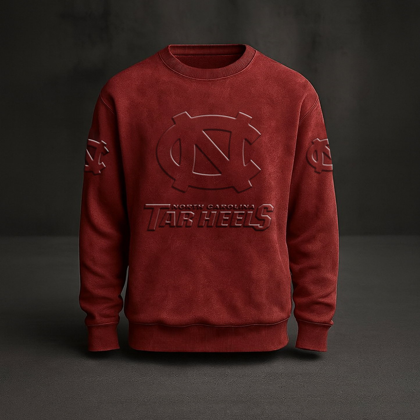 UNC Embossed SweatShirt DatND DVT