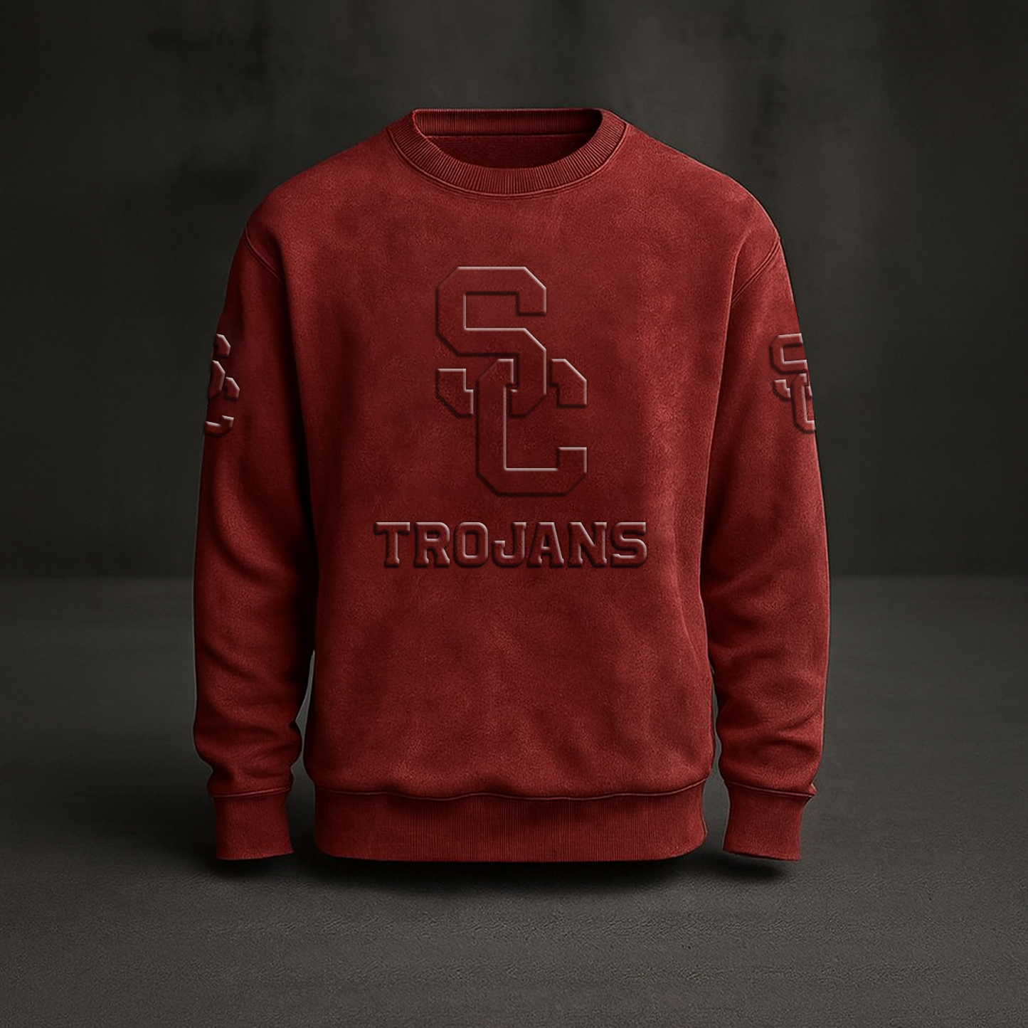 USC Embossed SweatShirt DatND DVT
