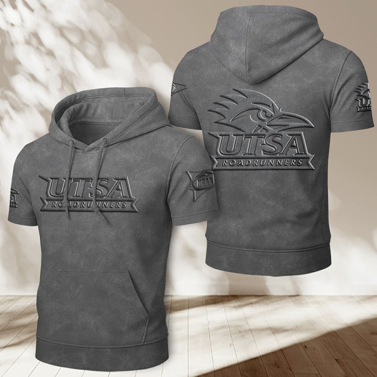 UTSA x NCAA Half Sleeve Hoodie T-Shirt DatND ThuongNH