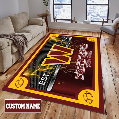 WAS x NFL Rug DATND TANTD