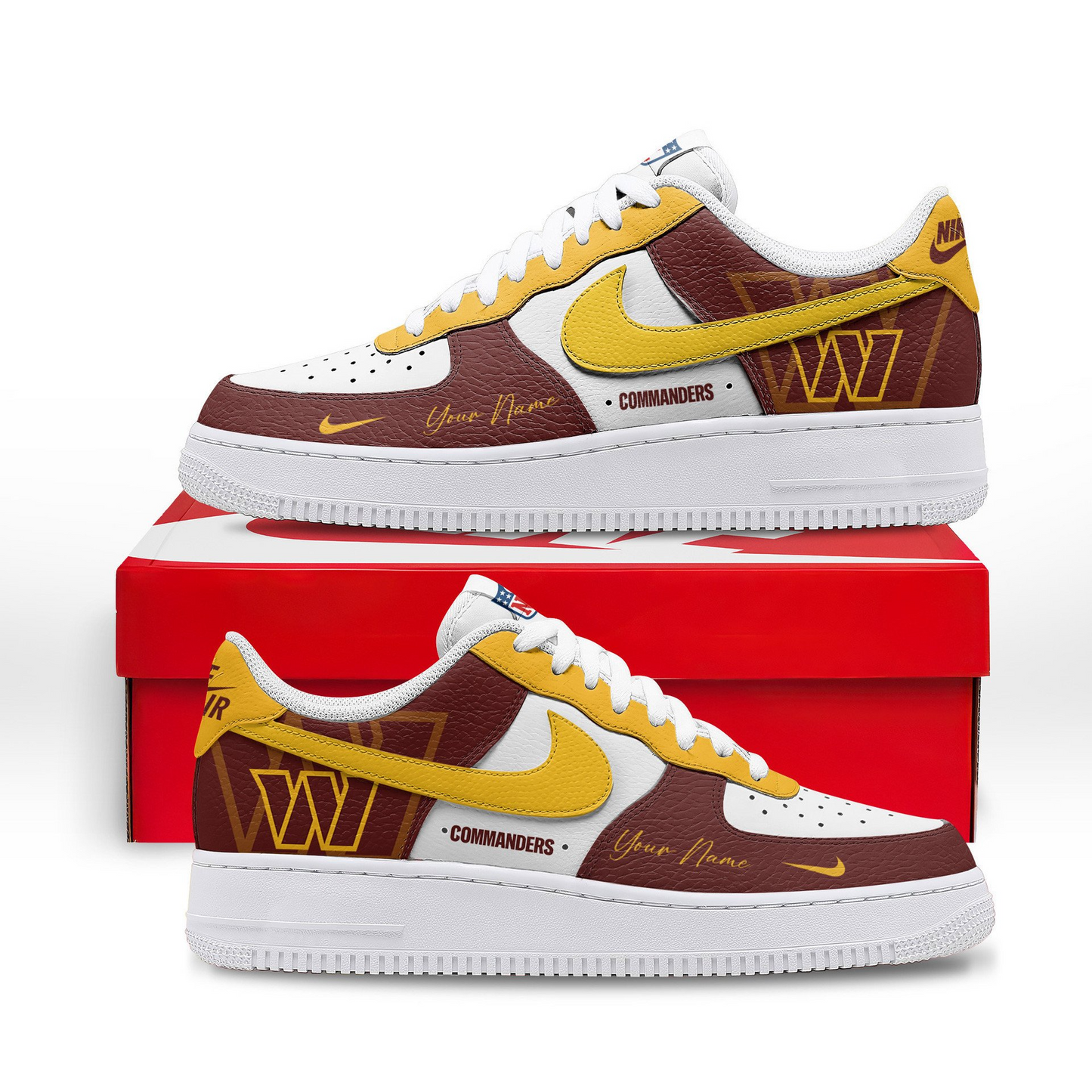 WC Premium AF1 Sneakers Victory Pride DDT CTND