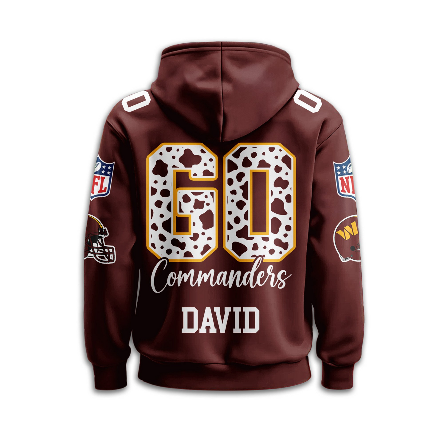 WC Premium NFL Custom Game Day Hoodie DDT NTL