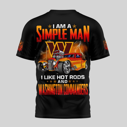 WC Premium NFL Hot Rods 3D Shirt DDT HLPHUONG