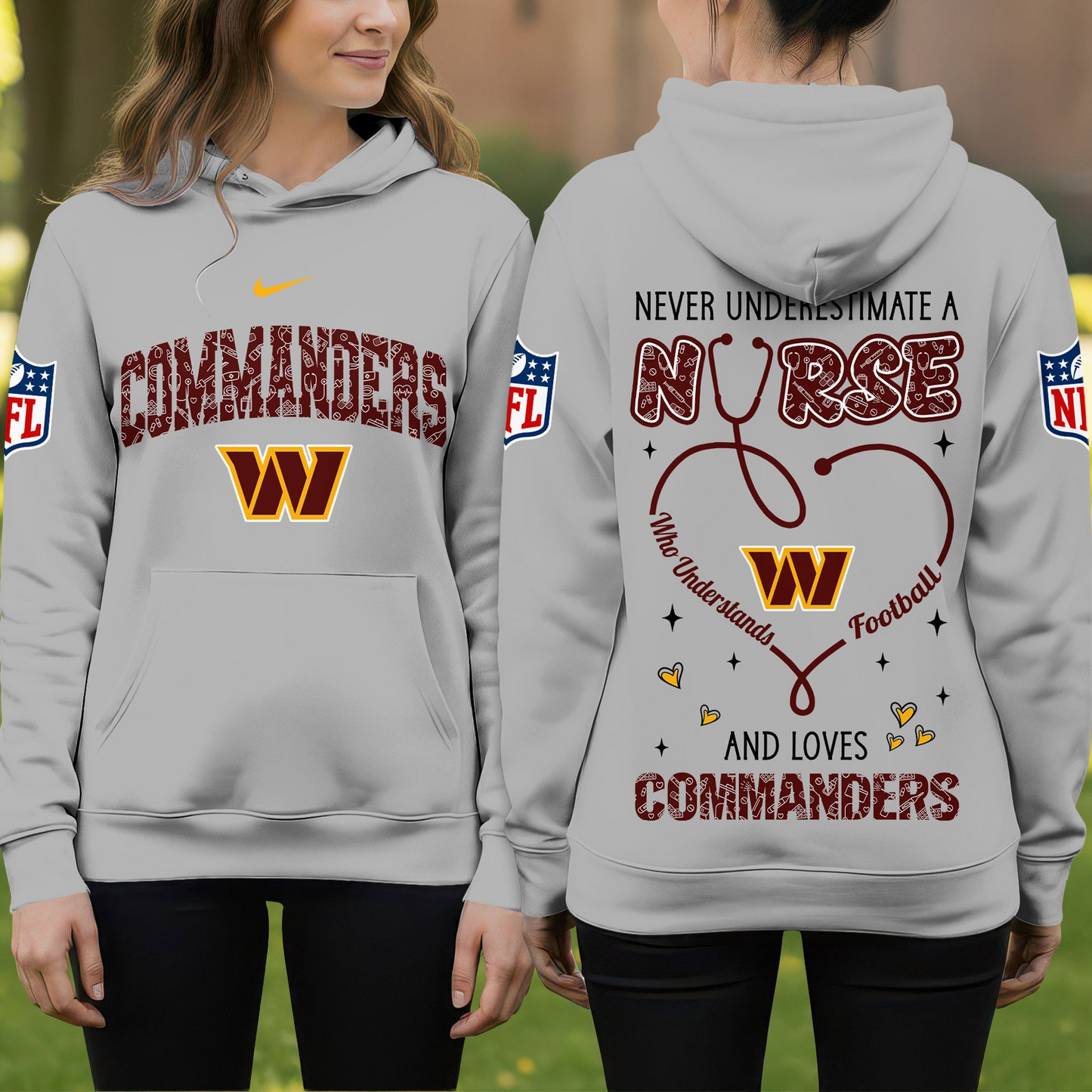 WC Premium NFL Nurse Pride Hoodie DDT 101125 HLPHUONG