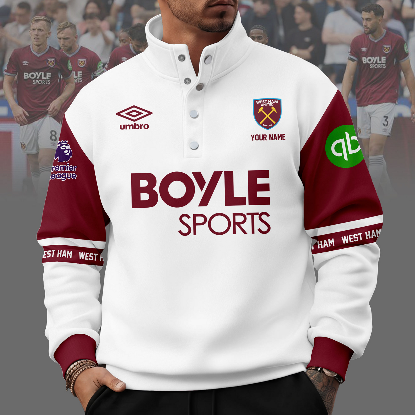 WES x EPL Unisex Western Style Sweater With Buckles DDT 111125 NTL