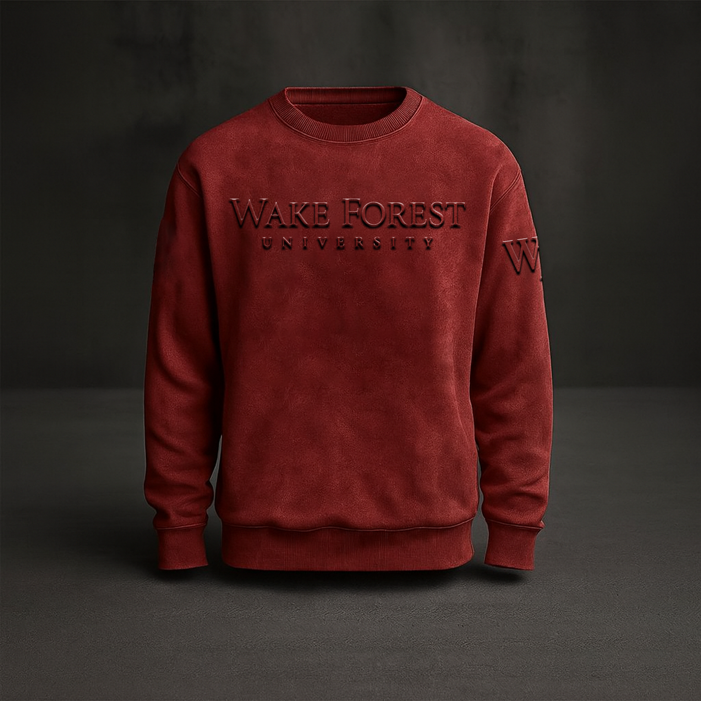 Wake x NCAA Embossed Sweat Shirt DATND TANTD