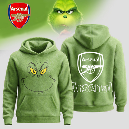 ARS Premium EPL Grinch Christmas Hoodie DDT CTND