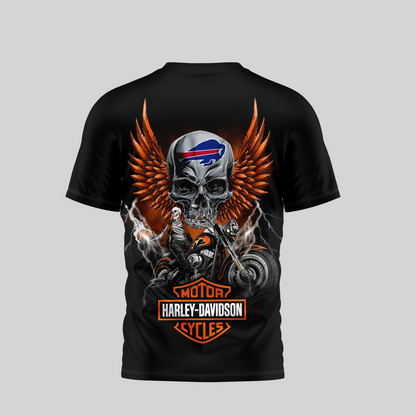 BB Premium NFL Motorcycle 3D Shirt DDT CTND