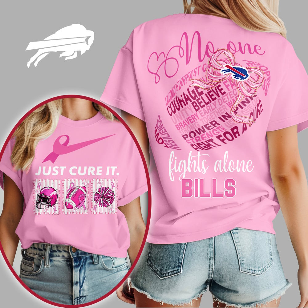 BB x Premium NFL Breast Cancer Awareness T-Shirt DDT HLP