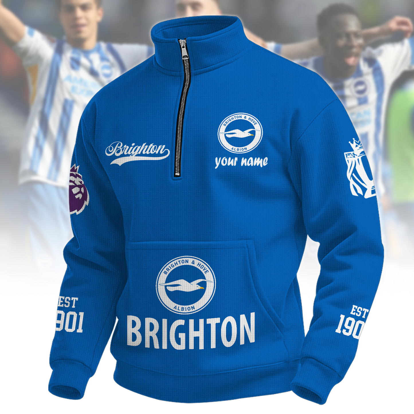BHA x EPL Quarter-Zip Sweatshirt DatND DVT