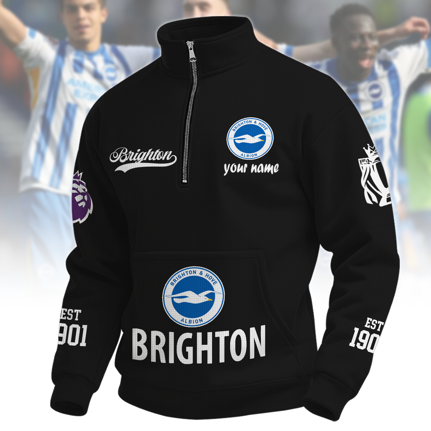 BHA x EPL Quarter-Zip Sweatshirt DatND DVT