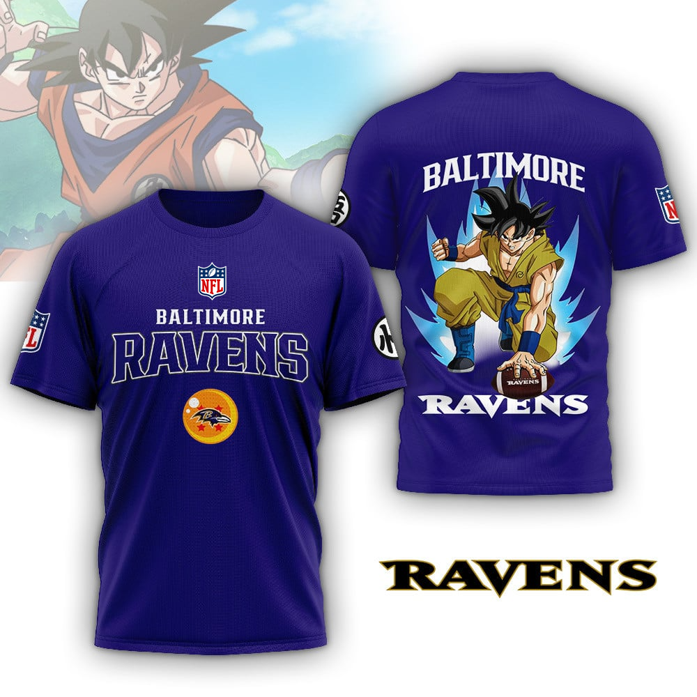 BR Premium NFL Dragon Ball Z T-Shirt DDT HLPHUONG