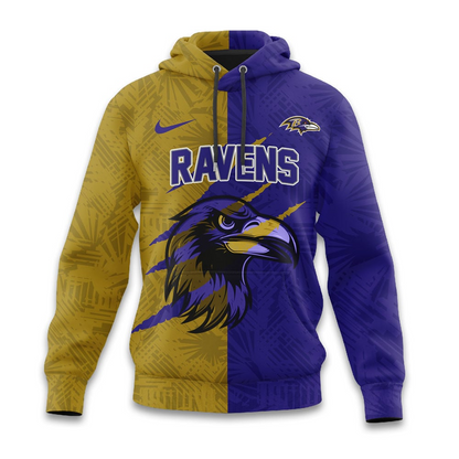 BR Premium NFL Split Color Hoodie DDT HLPHUONG