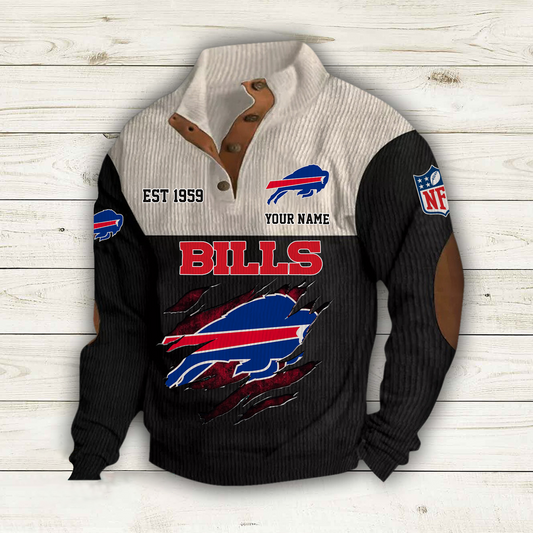 BUF x NFL Custom Name Sport Sweatshirt DatND DVT