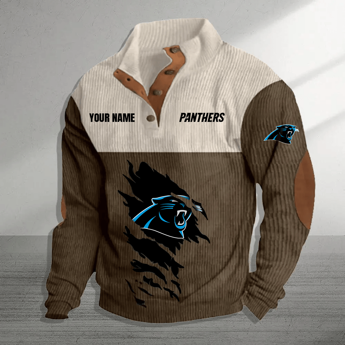 CAR x NFL Premium Personalized Game-Day Pullover DATND TANTD