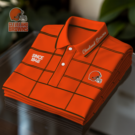 CLE Premium NFL Polo Shirt DDT NTL