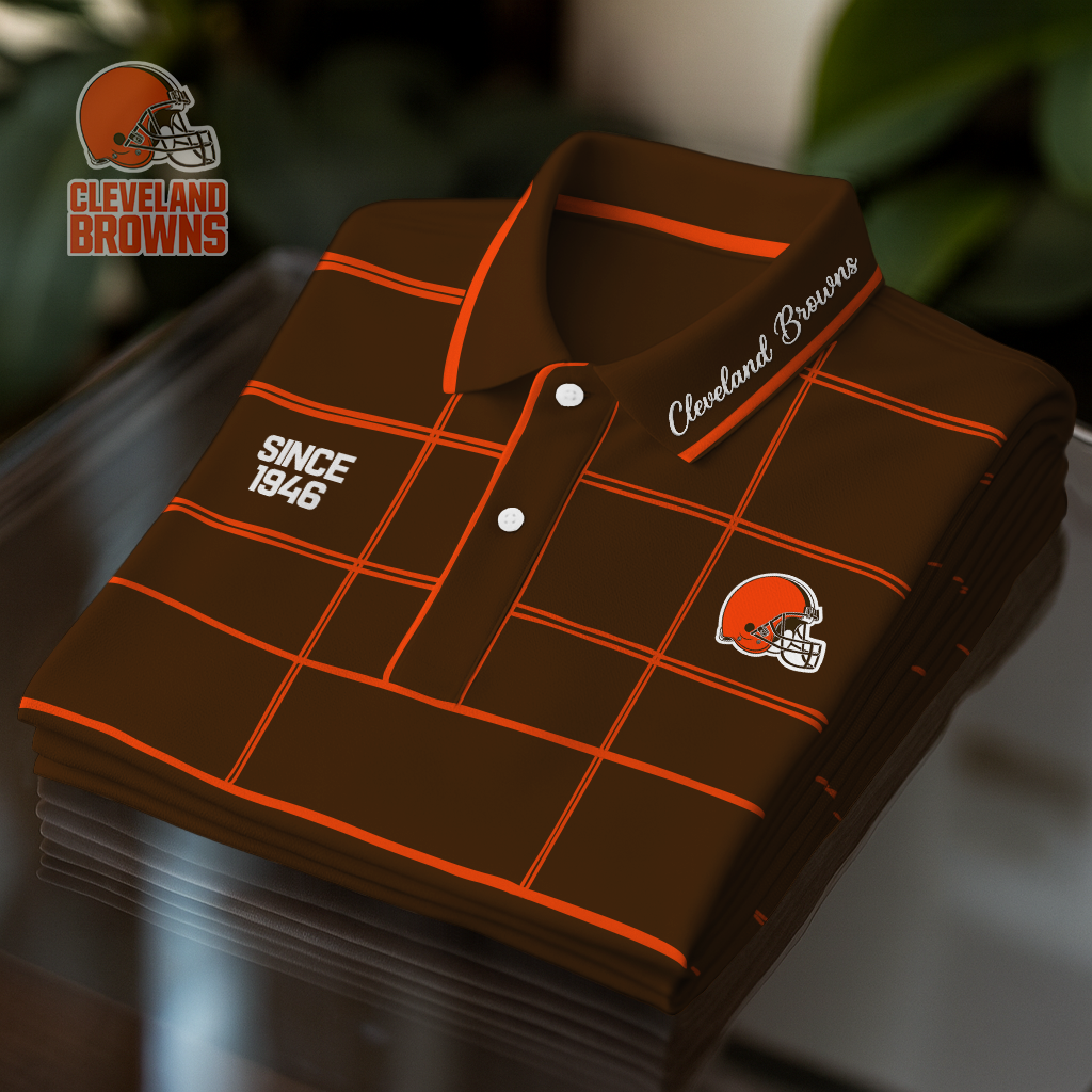 CLE Premium NFL Polo Shirt DDT NTL