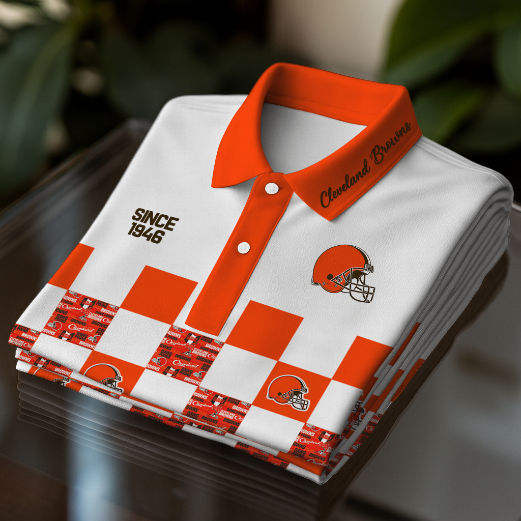 CLE Premium NFL V3 Polo Shirt DDT NTL