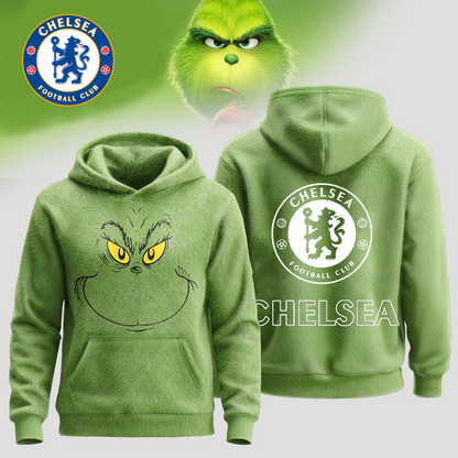 CHE Premium EPL Grinch Christmas Hoodie DDT CTND