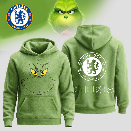 CHE Premium EPL Grinch Christmas Hoodie DDT CTND