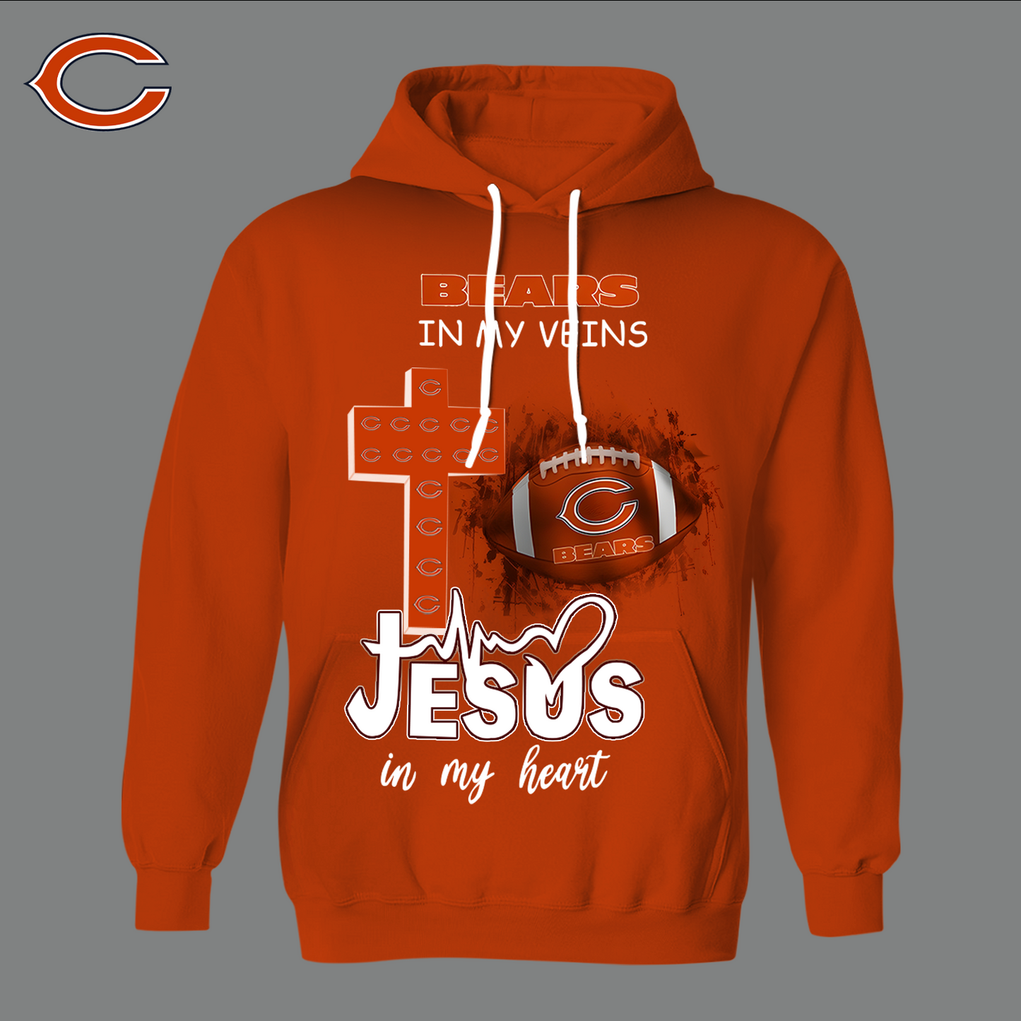 CHI - Jesus In My Heart Shirt DDT HLPHUONG