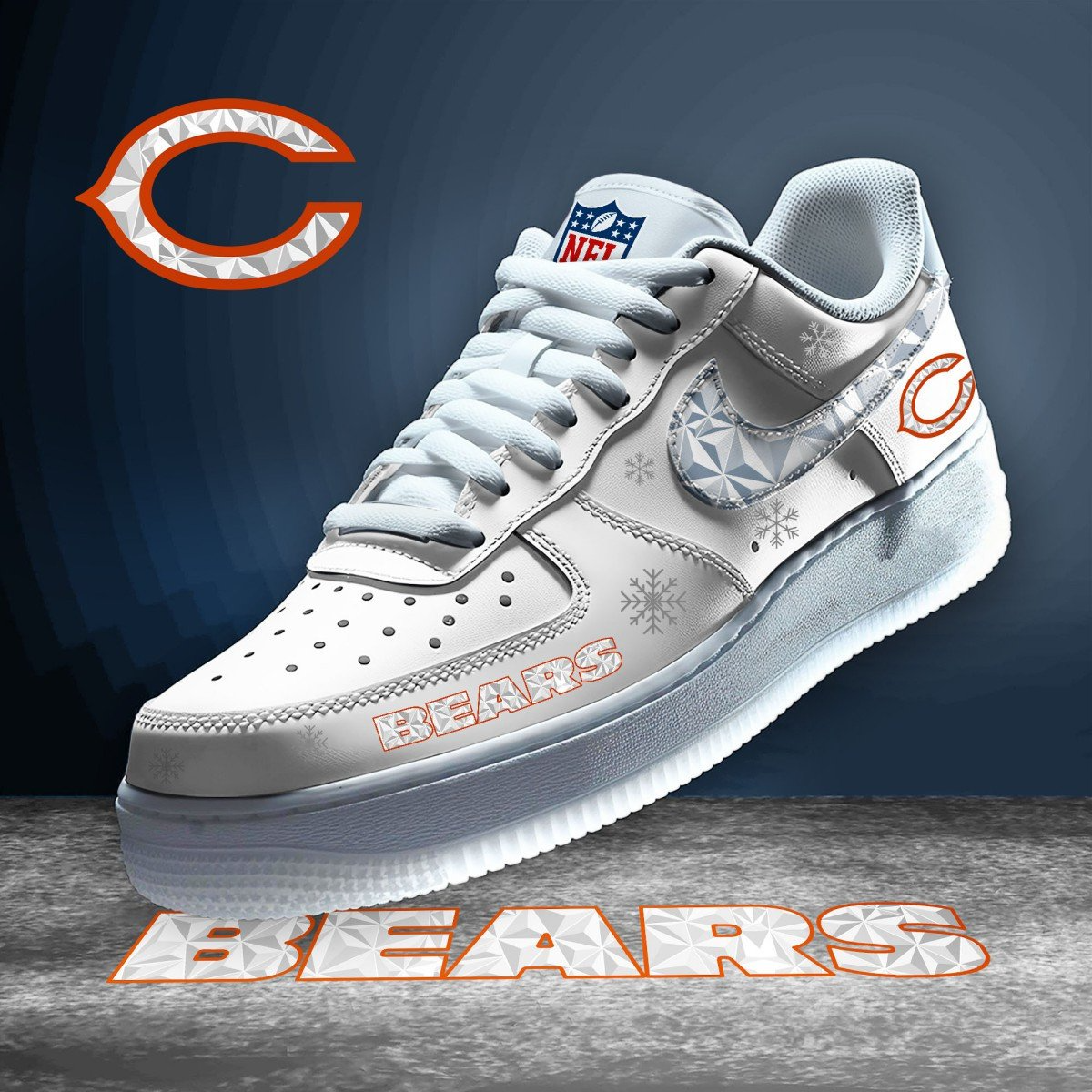 CHI Premium NFL Air Force 1 DDT CTND