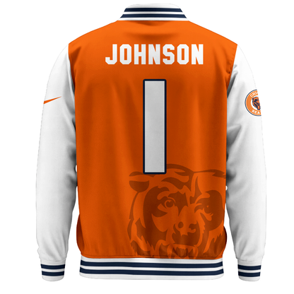 CHI Premium NFL Baseball Jacket DDT NTL