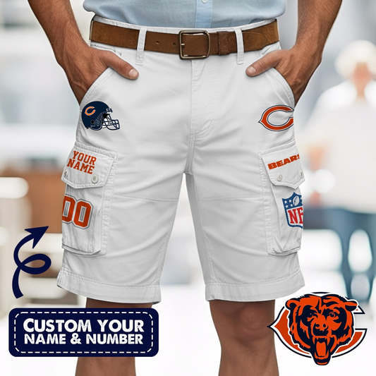 CHI Premium NFL Custom Short With Square Pocket DDT CTND
