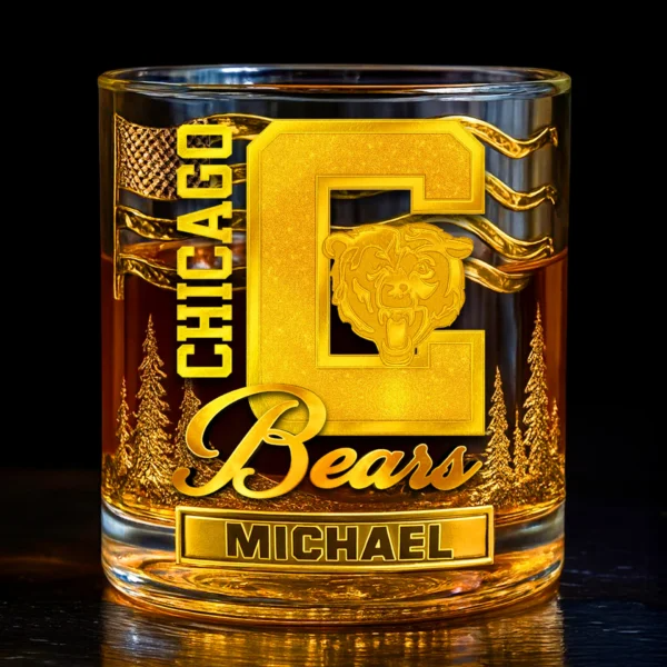 CHI Premium NFL Golden Whiskey Fan Glass DDT HLPhuong