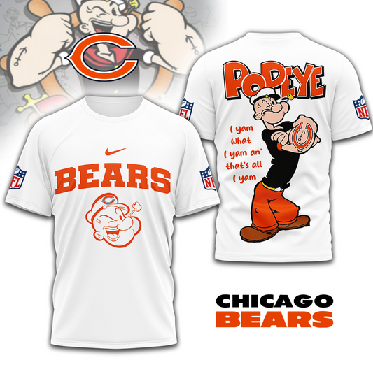 CHI Premium NFL I Yam What I Yam Shirt DDT CTND