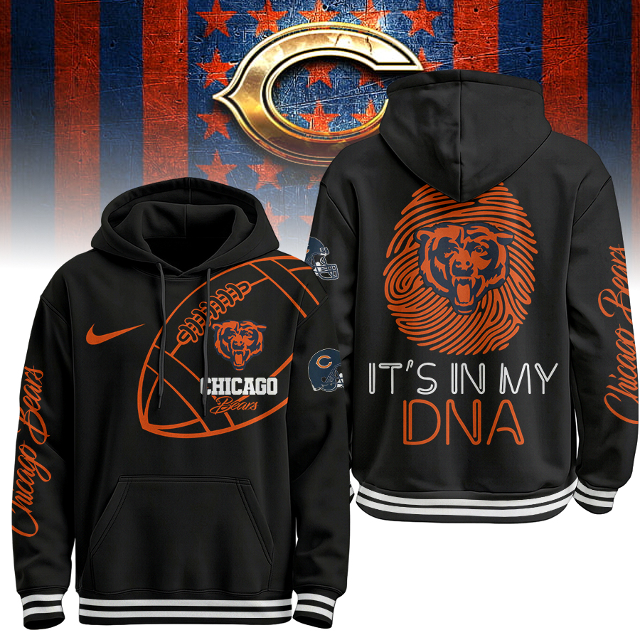 CHI Premium NFL Its My DNA Hoodie DDT NTL