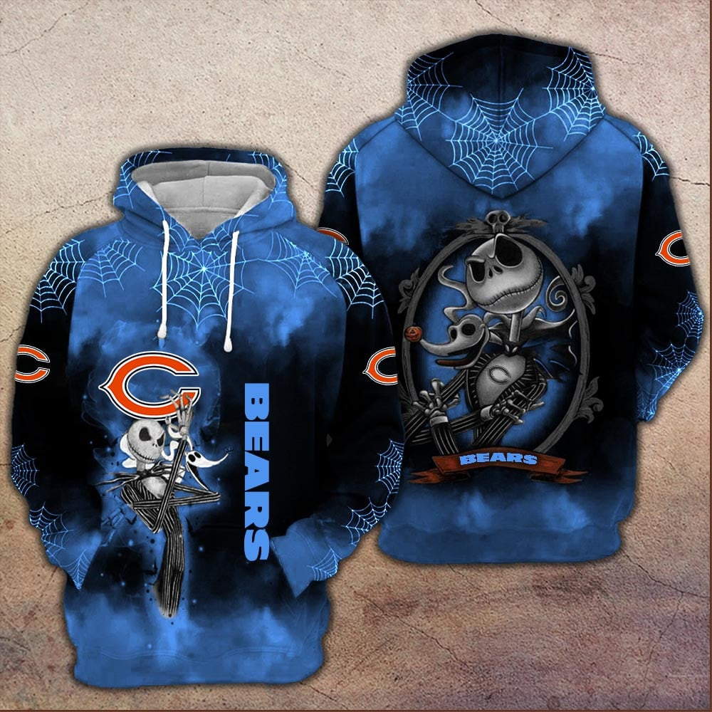 CHI x Jack Premium NFL Shadow Hoodie DDT CTND