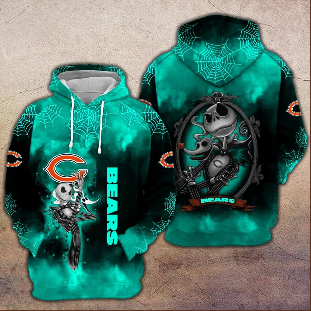 CHI x Jack Premium NFL Shadow Hoodie DDT CTND