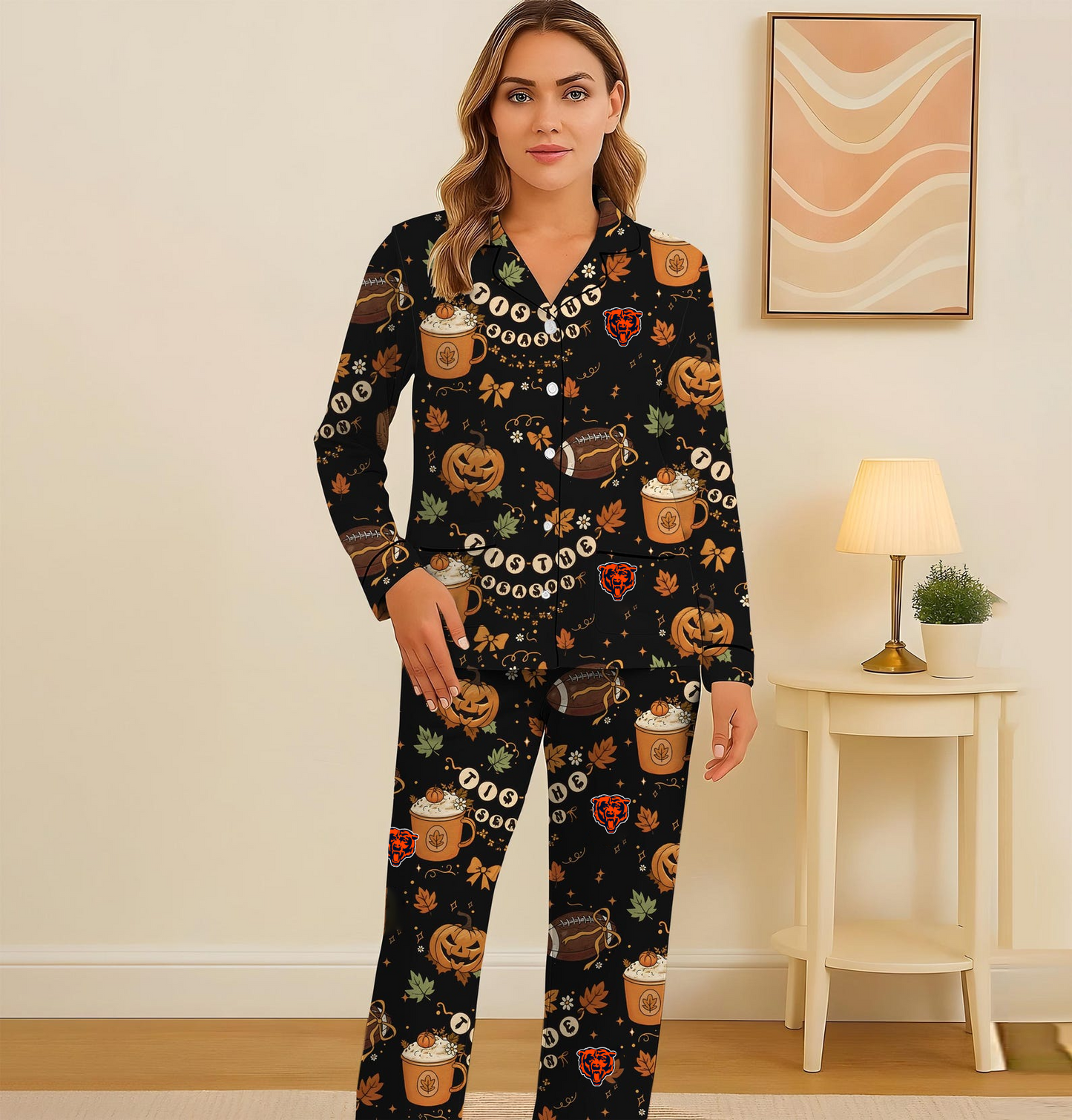 CHI x NFL Tis The Season Pajama Set DDT HLP