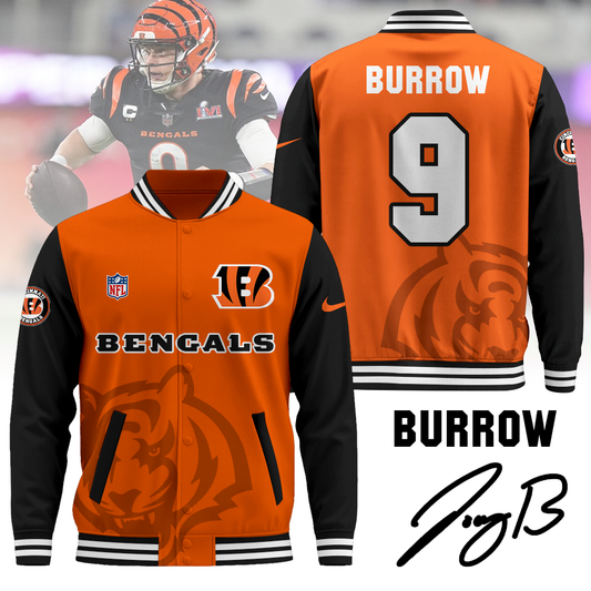 CIN Premium NFL Baseball Jacket DDT NTL